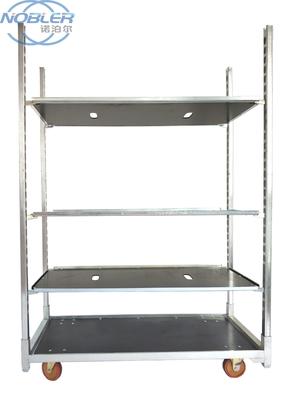 Inmersión de Mesh Flower Trolley Size Hot del metal que galvaniza el moho no fácil más noble
