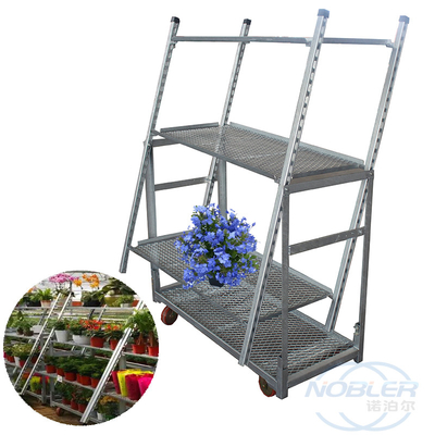 La inmersión caliente neta del tirón holandés de la carretilla galvanizó la carretilla especial de la flor de la placa estándar material del agujero