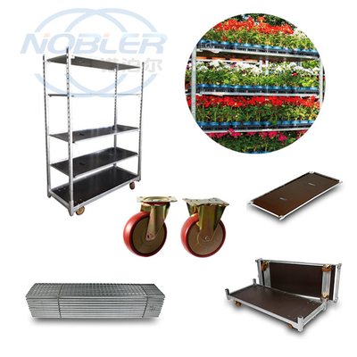 Contenedor metálico rectangular con tapa recubierta con polvo de 1800 mm de longitud