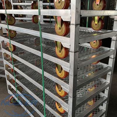 Ruedas con frenos Camión danés 50 kg Capacidad de carga de mano Carro de transporte duradero diseñado para aplicaciones industriales