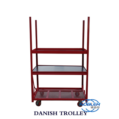Contenedor plegable de CC con 4 ruedas para un transporte suave y conveniente