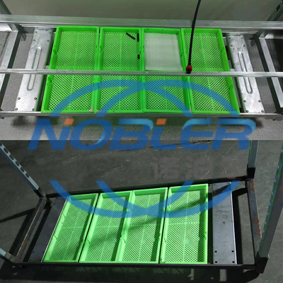 Trolley de plantas danés galvanizado en caliente para la logística de flores moderna