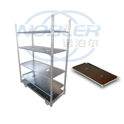 Capacidad de carga fuerte Cc carritos daneses Pp Caster impermeable