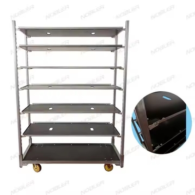 Cestión incluida Cc impermeable Danish Trolleys Contenedor para soluciones de almacenamiento versátiles
