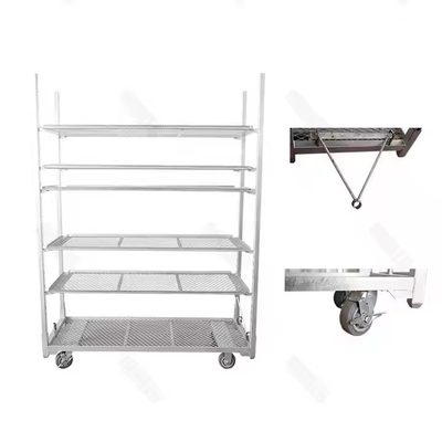 4 ruedas Danish Trolley perfecto para un transporte suave y conveniente