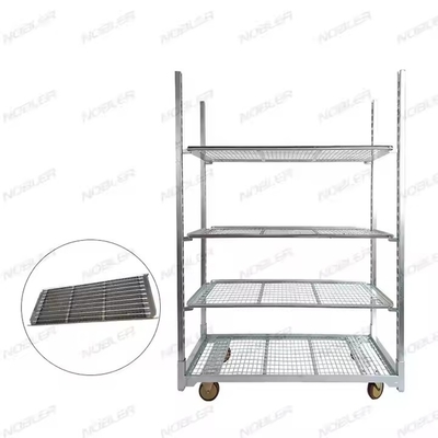 Manos de la flor Danish Trolley Conveniente Fácil de montar