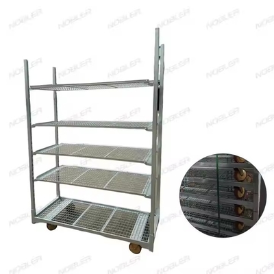 Carruaje de flores holandés impermeable de 50 kg de capacidad para flores pesadas