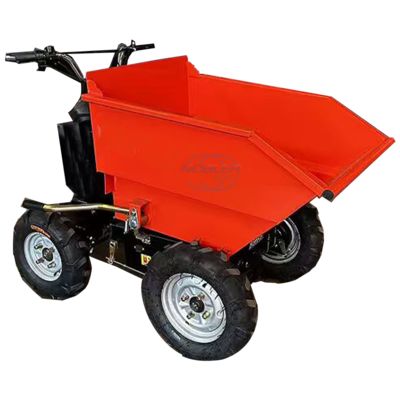 Capacidad de carga de 300 kg 700W Mini dumper eléctrico elevación manual